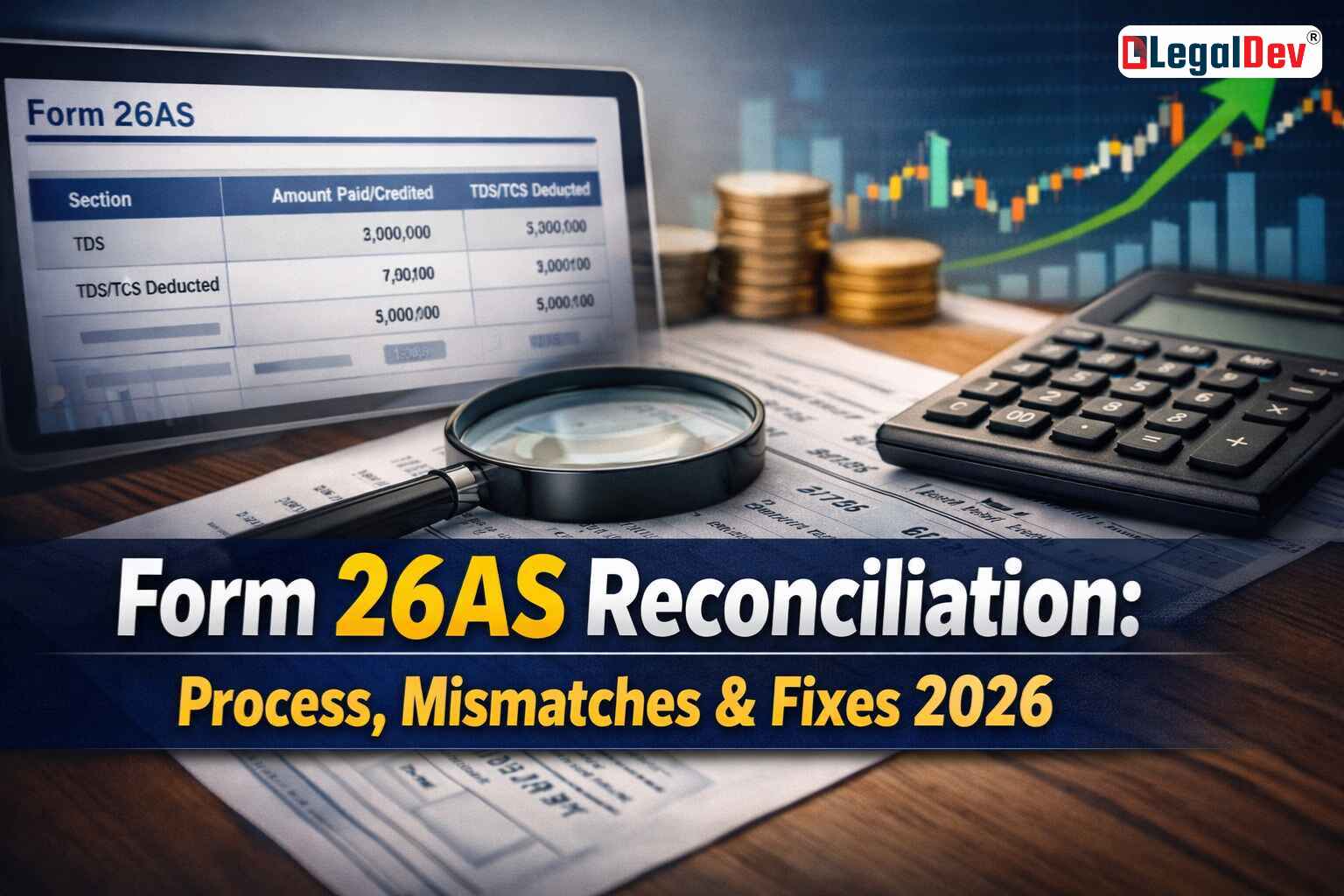 Form 26AS Reconciliation Process, Mismatches & Fixes